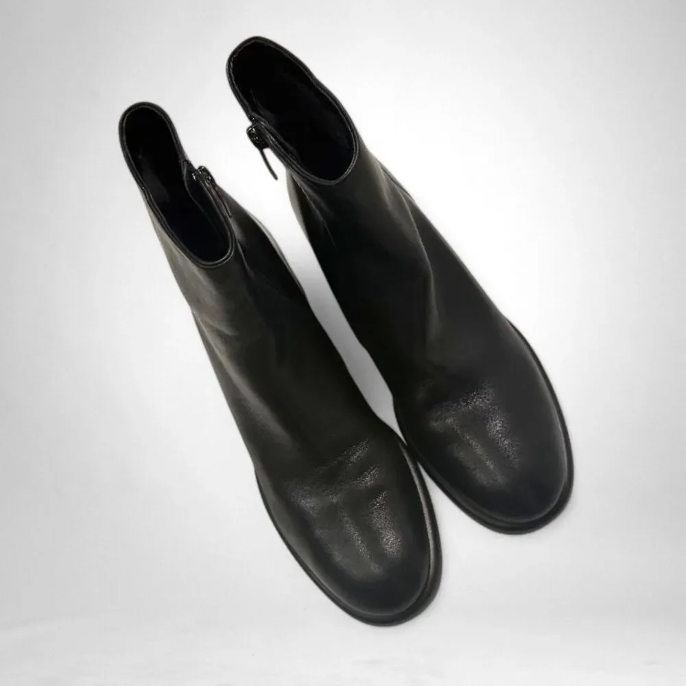 ECCO Sculpted LX 35 - Heeled Black ankle boots, NWOT. Size EU41/US 10-10.5